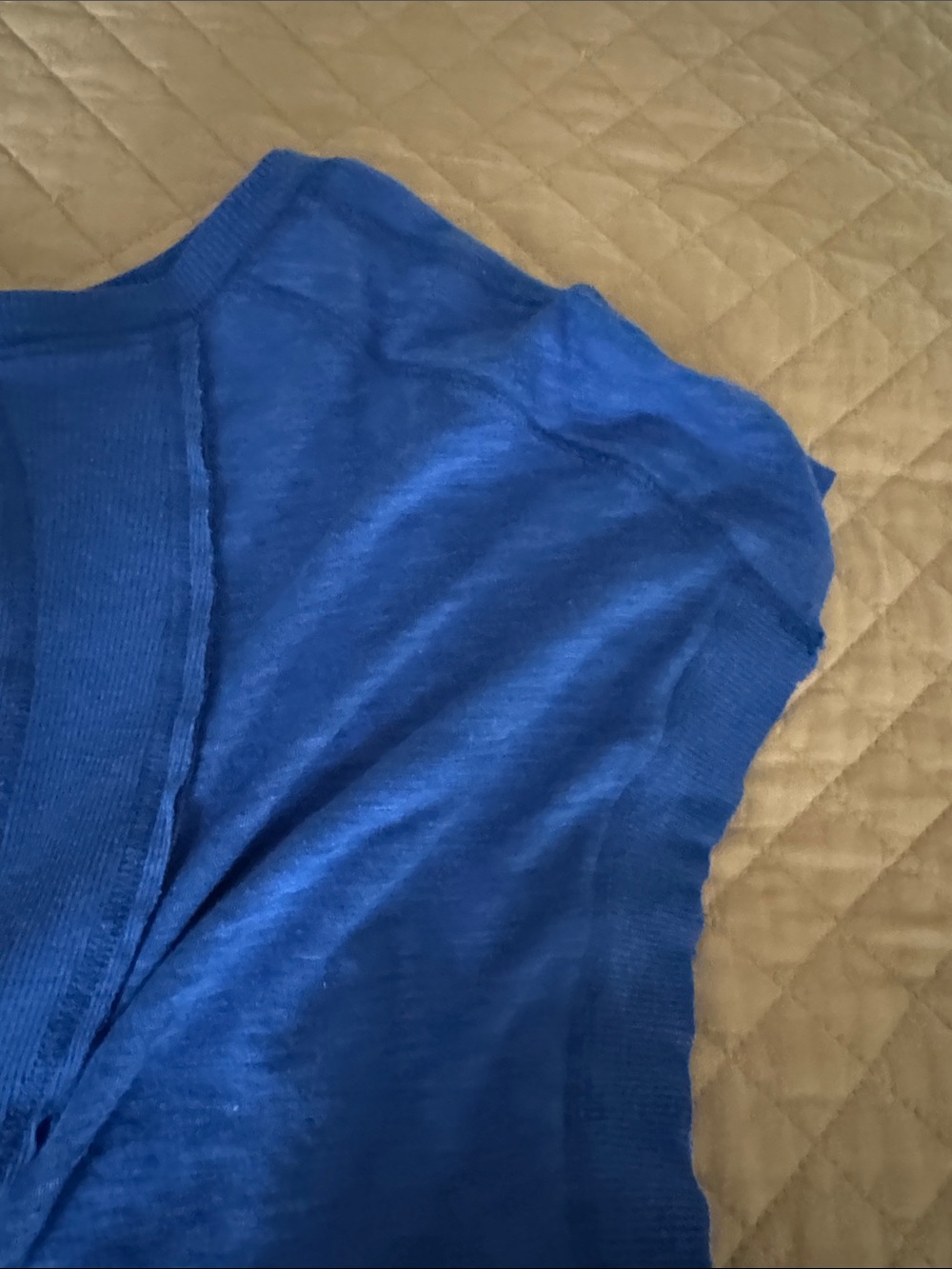 FP Movement by Free People Cropped Tank Top in Royal Blue - Picture 9 of 10